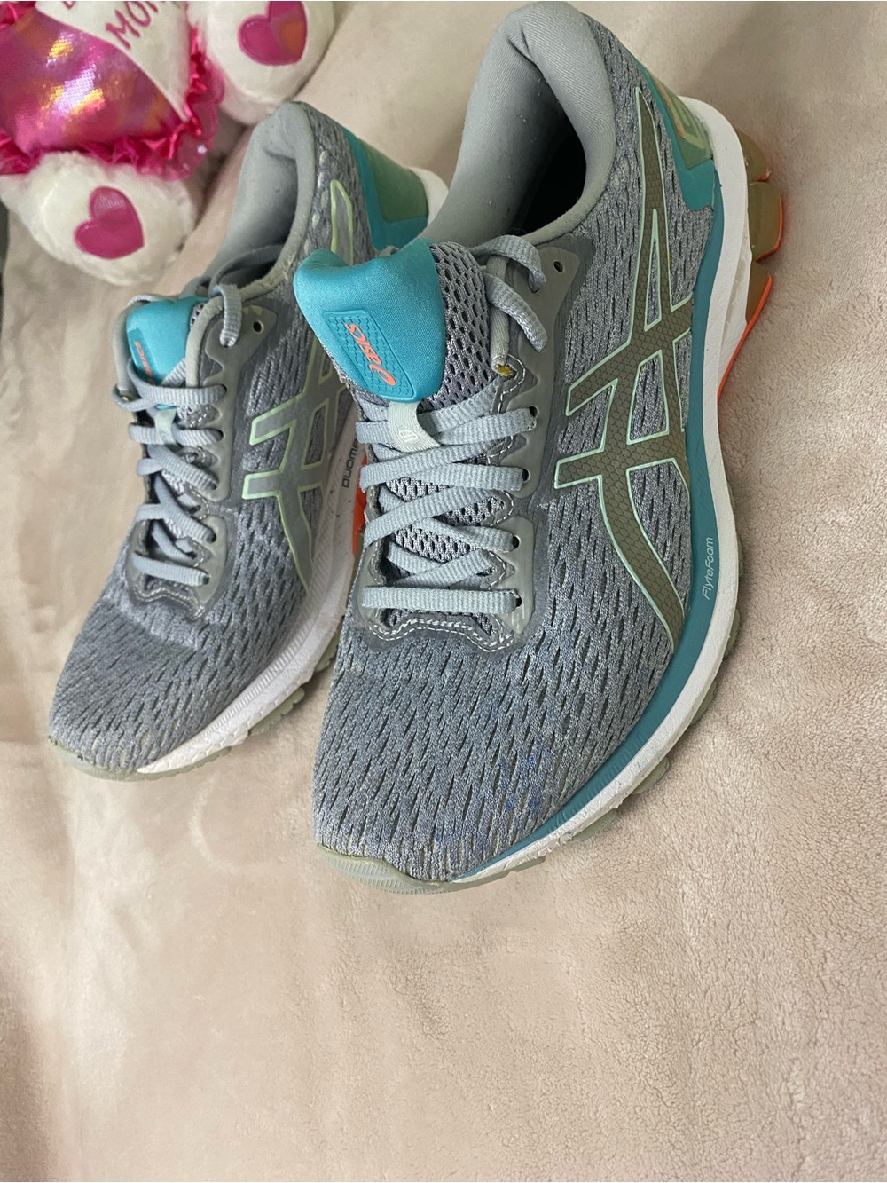 ASICS GT-1000 Athletic Sneaker Shoe Piedmont Grey Womens Size 10